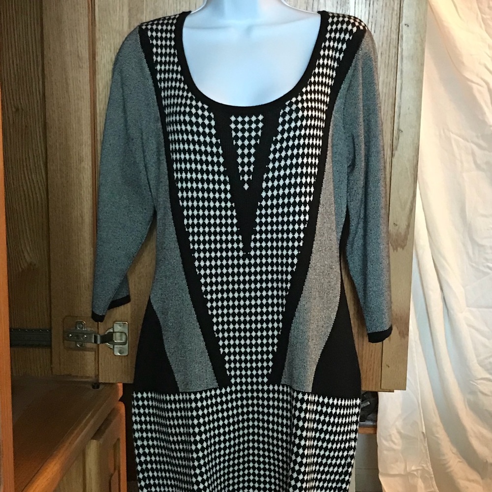 Large sweater dress